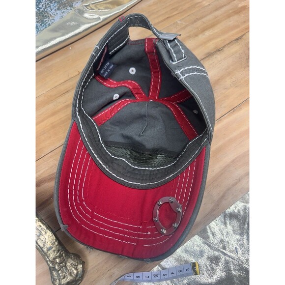 Red Stripe Clothing Cool Since 1928 Vtg Hat Cap Adjustable-With Bottle Opener - Picture 4 of 5